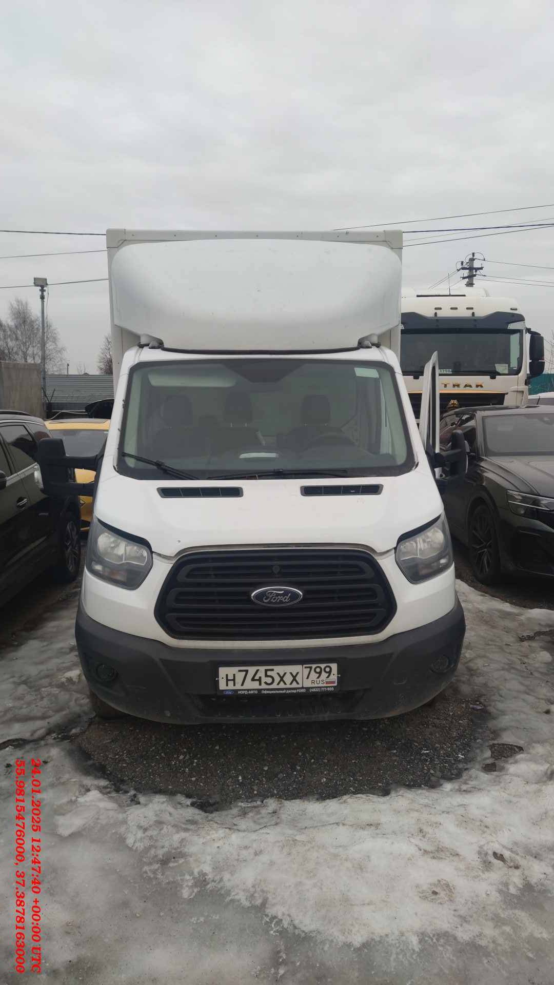 Ford TRANSIT ЦЕЛЬНОМЕТАЛЛИЧЕСКИЙ ФУРГОН  460 L3 H4 2,2L TDCi - 136л.с. - М6 RWD Лот 000006444