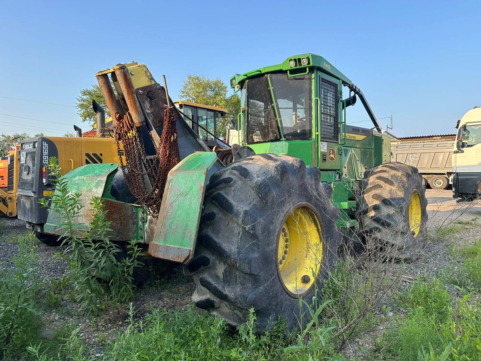 John Deere 640L Скиддер (трелевочный трактор) Лот 000001308