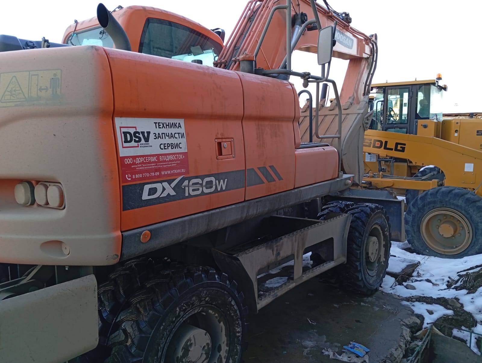 DOOSAN/DEVELON DX160W Лот 000002198