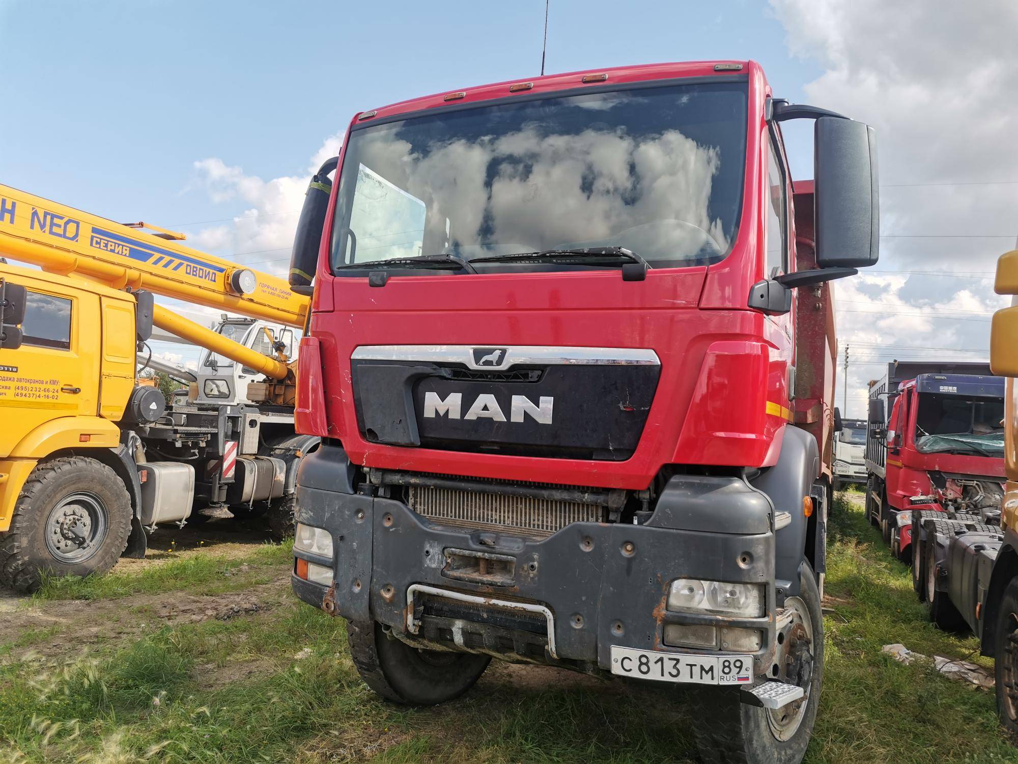 MAN TGS 41.480 8X8 BB-WW (M) Лот 000003604