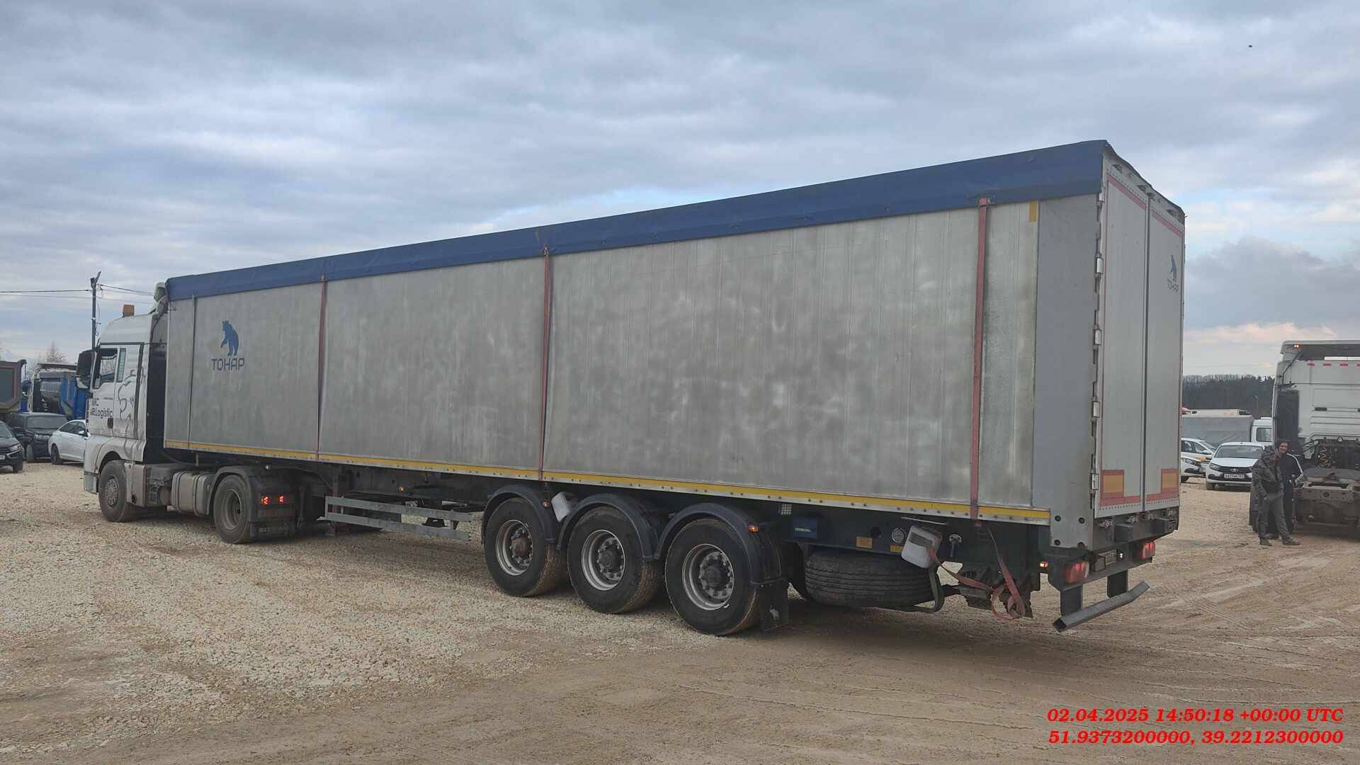 Тонар Со сдвижными полами 95894 (SDP3-89) Лот 000008268