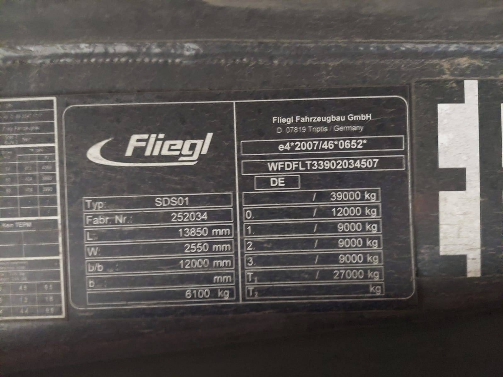 Fliegl SDS 350 Лот 000006046