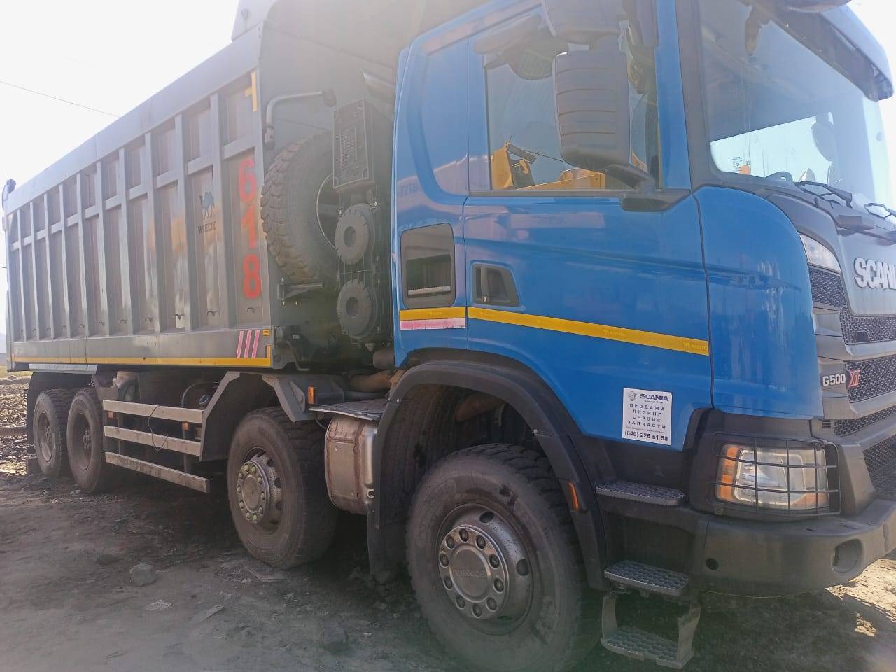 SCANIA G 500 B8X4HZ (L) Лот 000003872