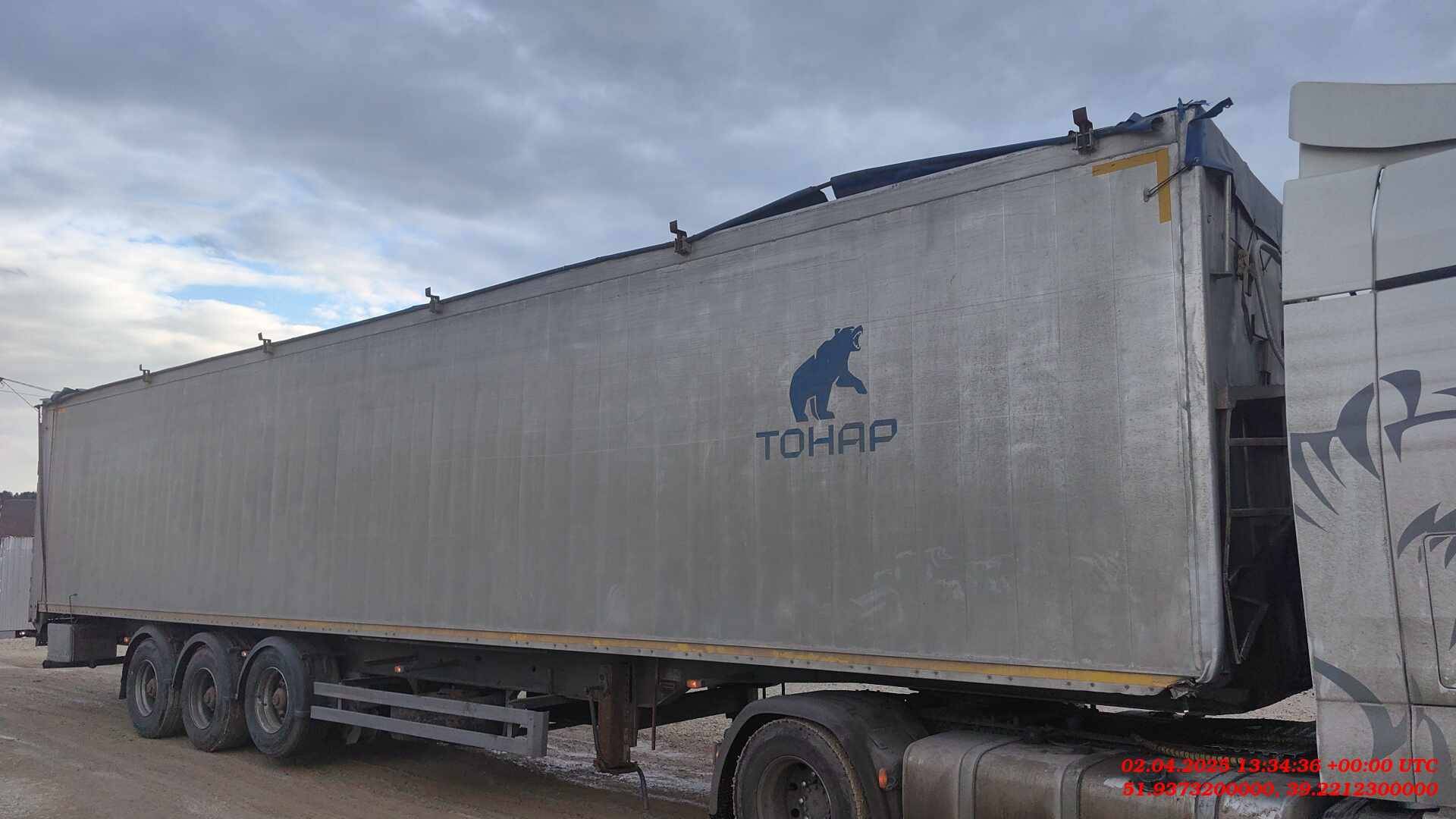 Тонар Со сдвижными полами 95894 (SDP3-89) Лот 000008269