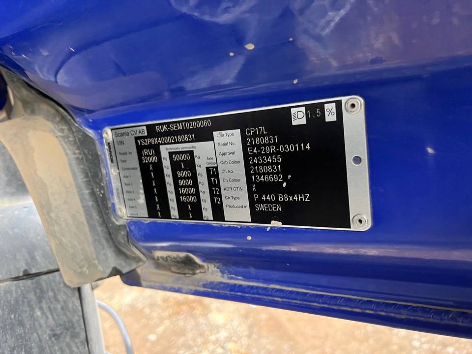 SCANIA P 440 B8x4HZ (L) (СP14) Лот 000004898