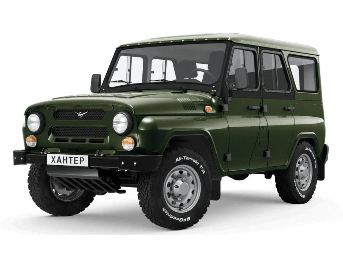 УАЗ Hunter - Зеленый Metallic
