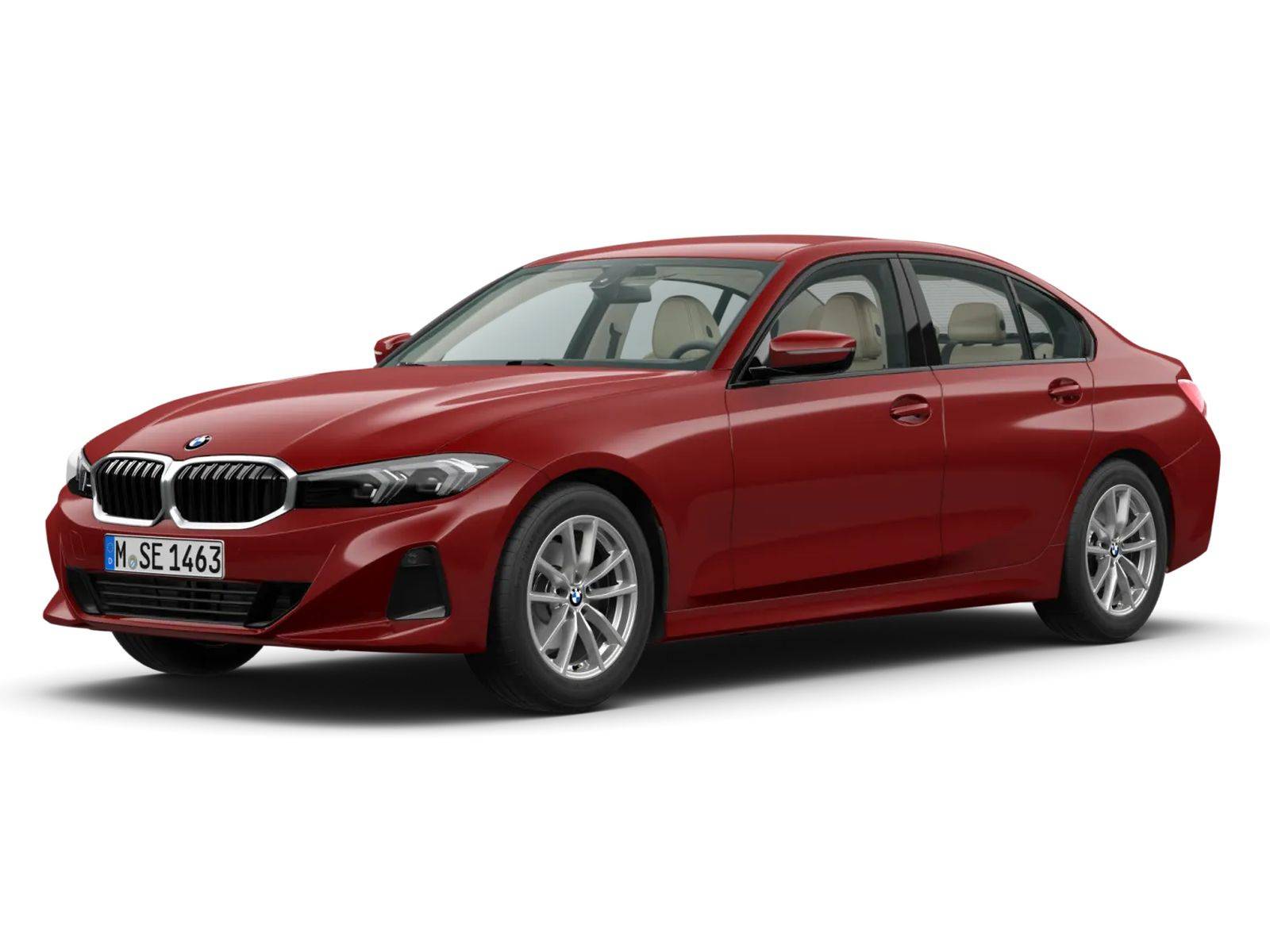 BMW 3 серия - Melbourne Red Metallic