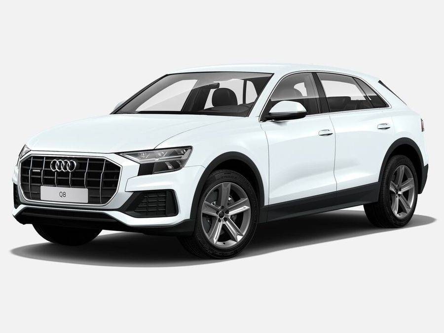Audi Q8 - Glacier White Metallic