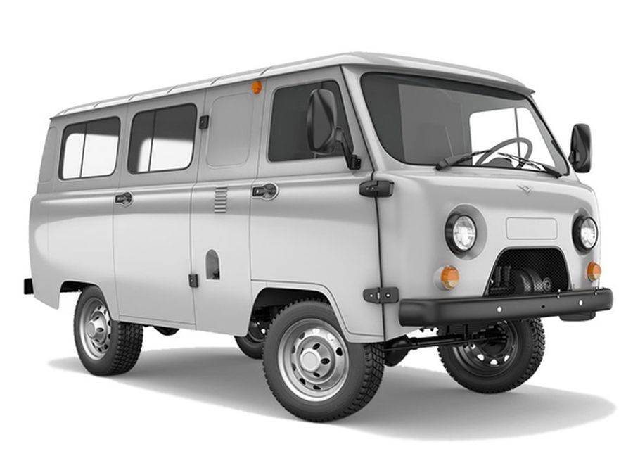 УАЗ 374195 Фургон - Светло-Серый
